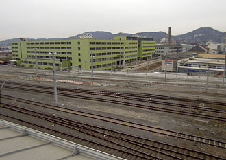 Livebild Webcam 4 - Baustelle 'Nahverkehrsdrehscheibe Hauptbahnhof Graz' (Archivbild)